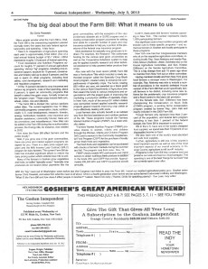 Goshen Indy 7-3-13 Farm Bill article